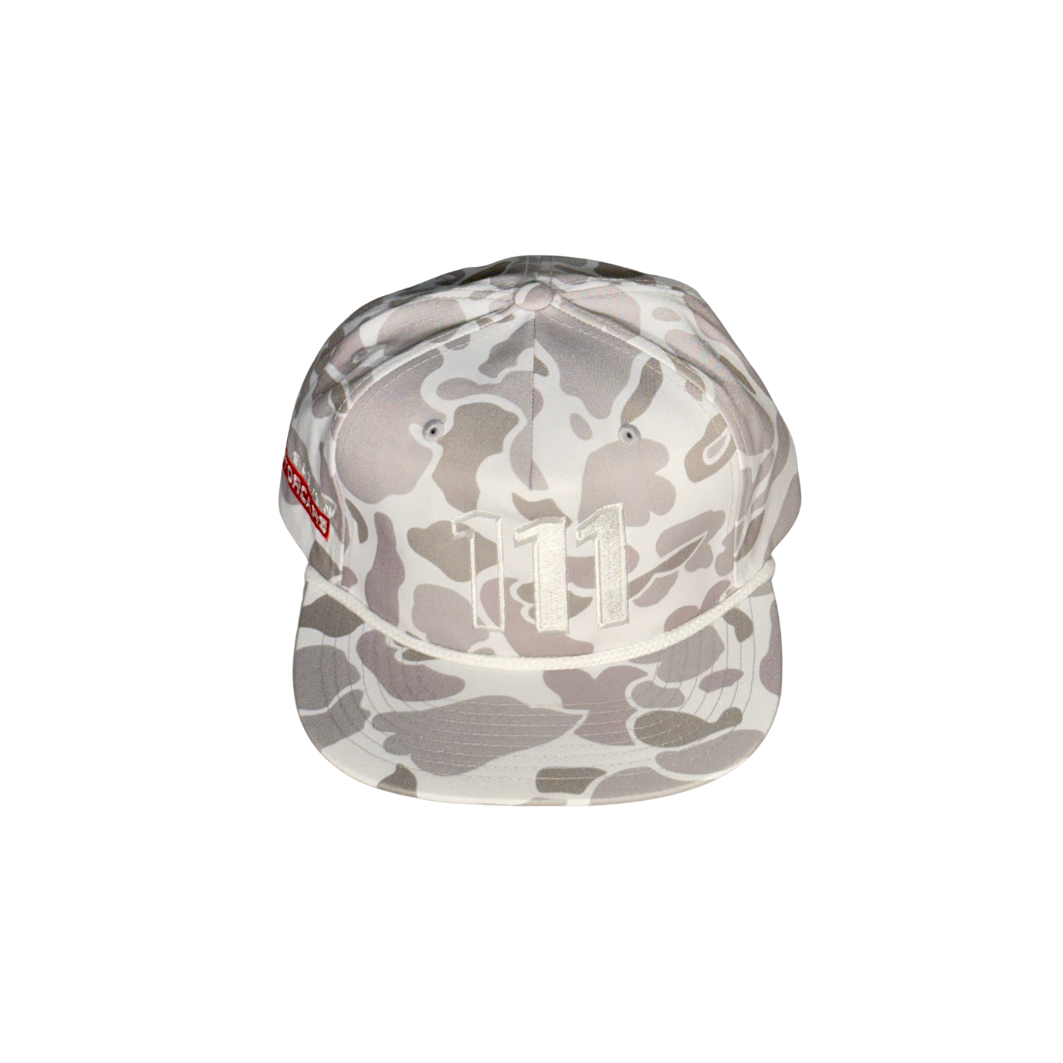 111 White Camo Hat