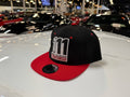 Red and Black Hat