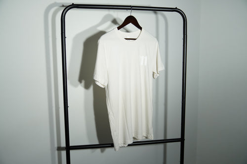 111 Motorcars Cream Shirt with White Logo