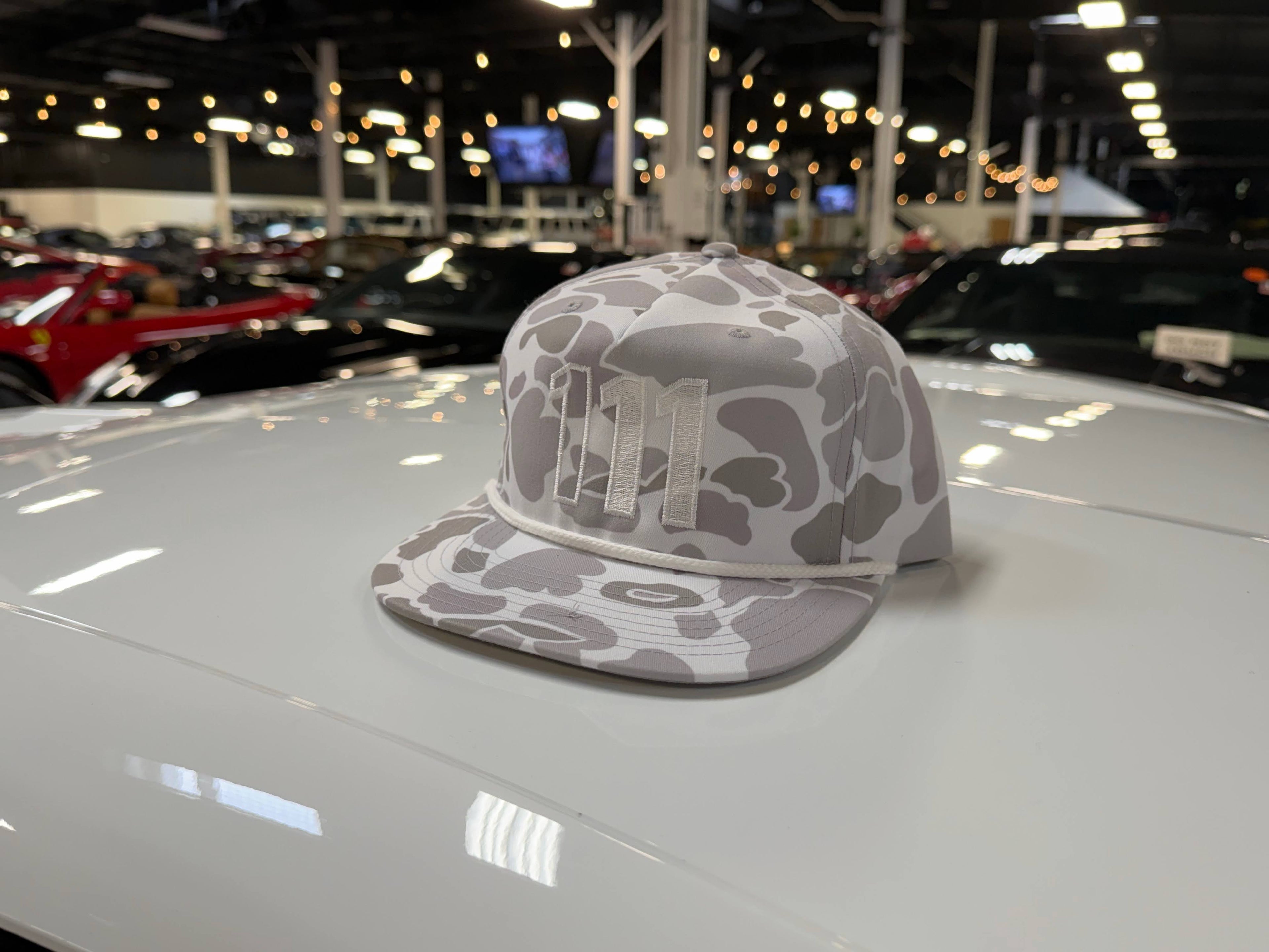 White Camo Hat