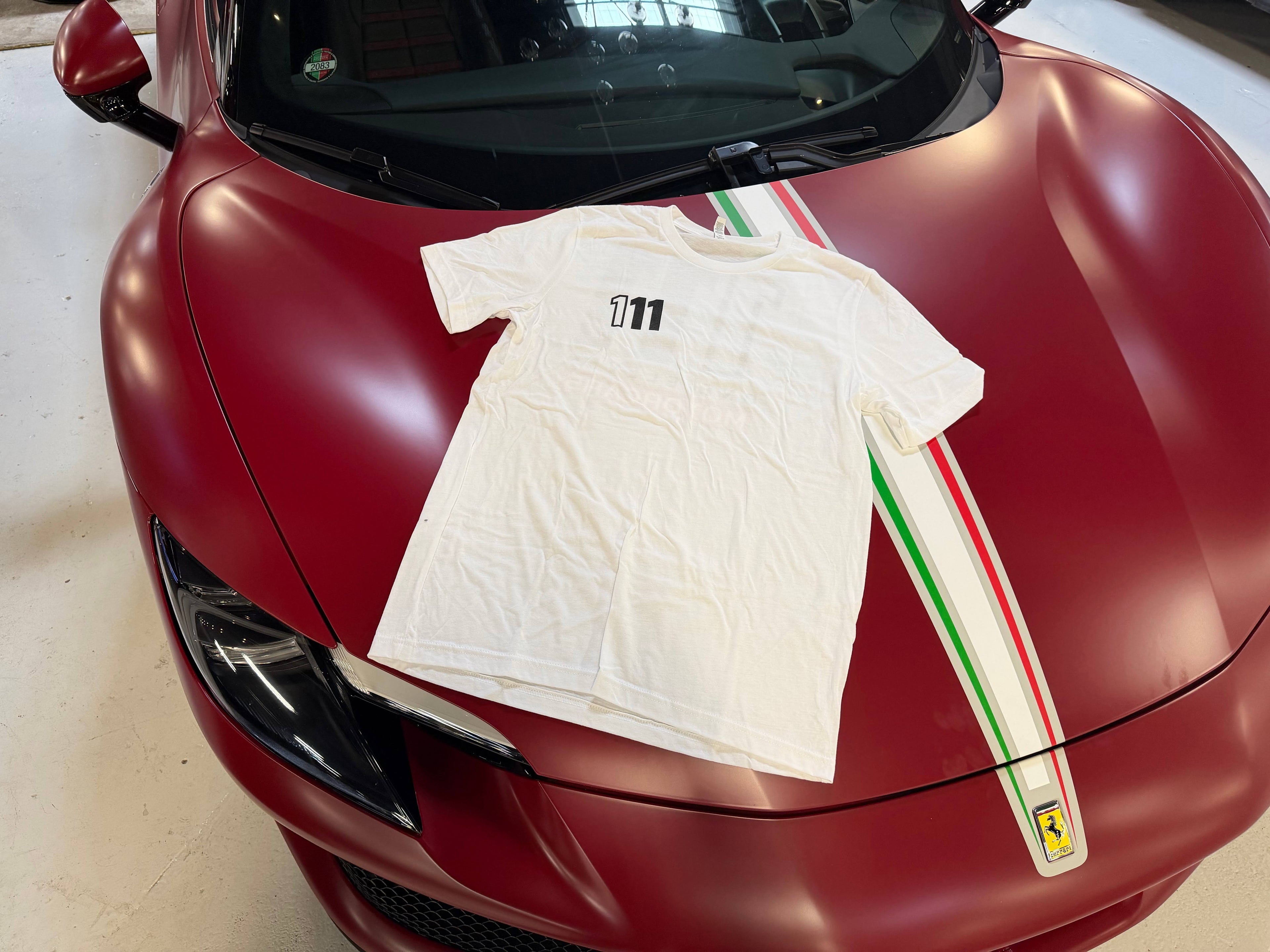 White Crew Neck